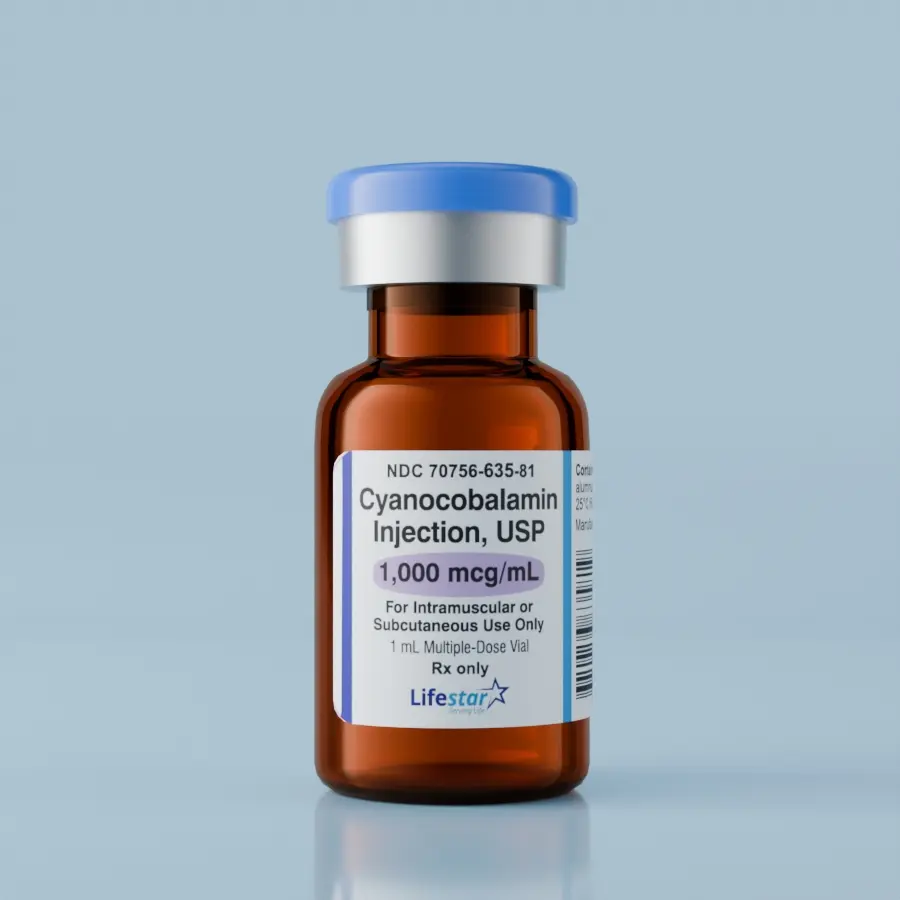 Cyanocobalamin Injection - NDC 70756-635-25