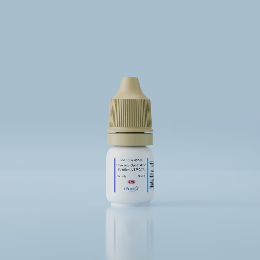 Ofloxacin Ophthalmic Solution - NDC 70756-607-30
