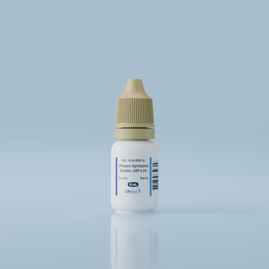 Ofloxacin Ophthalmic Solution - NDC 70756-650-30
