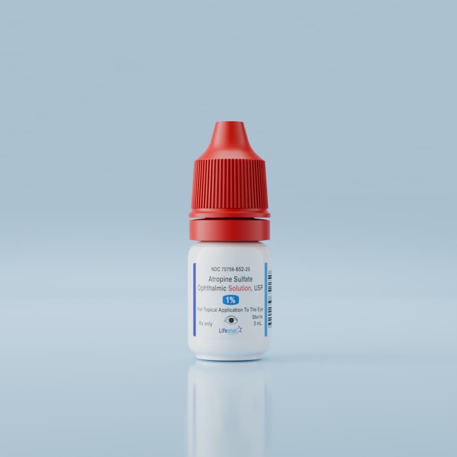 Atropine Sulfate Ophthalmic Solution - NDC 70756-652-25